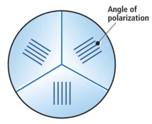 the vision integrator fit Three pie-shaped polarizers were fit into a fiber-optic end effector on this vision inspection system to eliminate glare