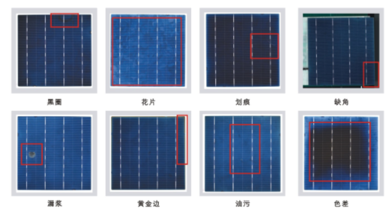 太阳能硅片视觉检测，硅片外观缺陷检测方案-机器视觉_视觉检测设备_3D视觉_缺陷检测